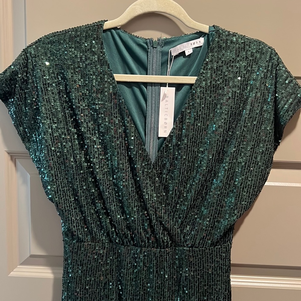 NWT sequin mermaid gown